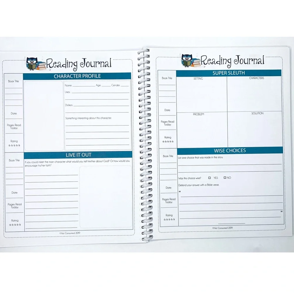 KIDS READING JOURNAL